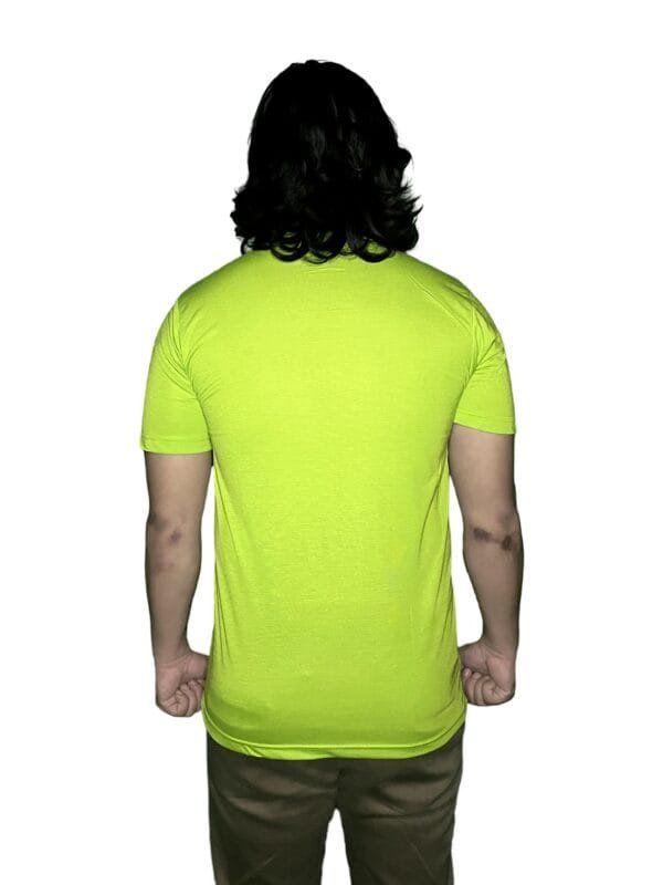 Zyren Bright Neon Tee with Motivational 'Protect Your Peace' Message - Image 7